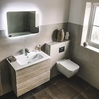 sink and toilet