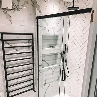 new shower